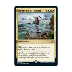 WOTC MtG Prerelease Promos Whirlwind of Thought (R) (Foil) NM - Image 1