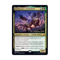 WOTC MtG Prerelease Promos Polukranos, Unchained (MR) (Foil) NM - Image 1