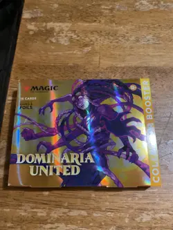 MTG Booster Pack Dominaria United Collector Booster - Omega Pack New 195166170718 - Image 1