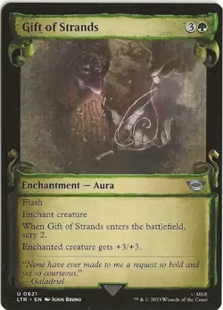 Gift of Strands 0621 Uncommon MTG Lord of the Rings Middle Earth NM/MT - Image 1