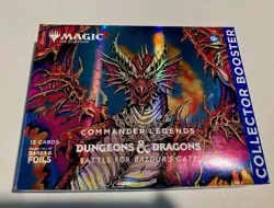 MTG Commander Legends Battle for Baldurs Gate 15 Card Collector Booster Omega - Image 1