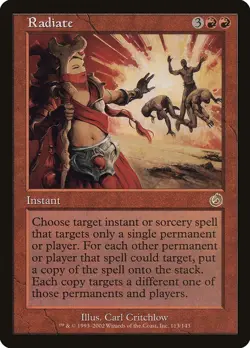 MTG Radiate Torment Japanese Near Mint Foil - Image 2
