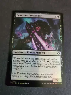 NM Foil Beamsaw Prospector, MTG, Edge of Eternities, Magic the Gathering, 89 - Image 1