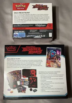 Destined Rivals Sealed Bundle Pokemon Center ETB Booster Box Lot Elite Trainer - Image 2
