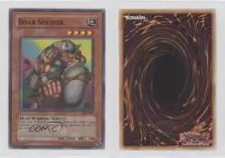 Boar Soldier English North America YuGiOh Spell Ruler #SRL-089 2002 0ed - Image 3