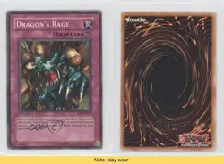 Dragon's Rage 1st Ed. YuGiOh Roar Structure Deck #SD1-EN024 2005 READ 1e5 - Image 3