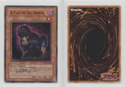 A Cat of Ill Omen YuGiOh Dark Revelation Volume 1 #DR1-EN018 2005 2u3 - Image 3