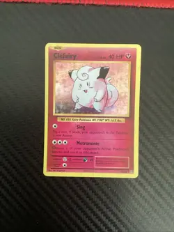 CLEFAIRY 63/108 Holo Rare Evolutions Pokemon Card Near Mint - Image 1