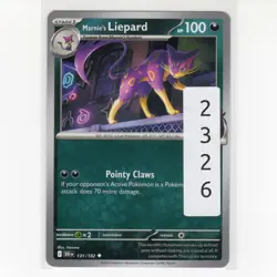 Pokemon TCG Marnie's Liepard 131/182 SV: Destined Rivals Regular Card EN-NM 2025 - Image 3
