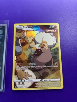 Rockruff - TG07/TG30 - Pokemon Silver Tempest Trainer Gallery Holo Card NM - Image 2