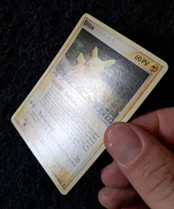 Pokemon Card Ditto / Pikachu Reverse Foil Holo 63/113 Ex Delta Species ITA EXC - Image 3