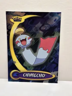 CHIMECHO #18 HOLO FOIL POKEMON TOPPS ADVANCED CHALLENGE CARD 2004 - Image 1