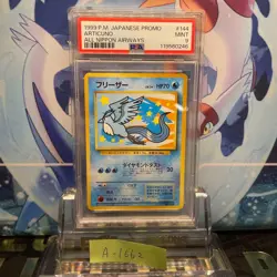 PSA 9 Articuno ANA All Nippon Airways Promo 144 Pokemon Card Japanese 1999 - Image 1