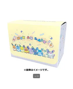 Pokemon Center Japan Mix Au Lait Eeveelution Eevee Soda Card Deck Box ~US SELLER - Image 1