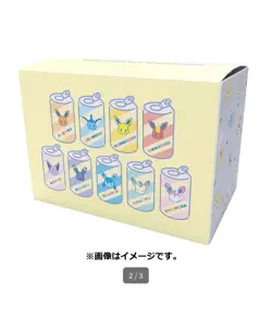 Pokemon Center Japan Mix Au Lait Eeveelution Eevee Soda Card Deck Box ~US SELLER - Image 2