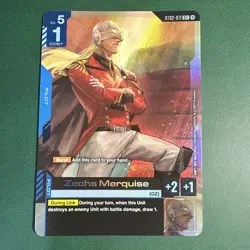 Zecks Merquise ST02 011 C+ Gundam Card Game - Wings Of Advance Starter Deck - Image 1