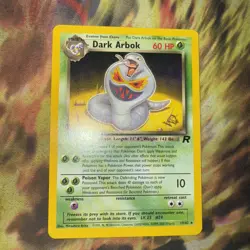 DARK ARBOK W Stamp Stamped Pokemon Card - WOTC Promo - Team Rocket 19/82 NM (B) - Image 1