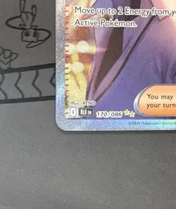 N’s Plan SIR 170/086 SV:Black Bolt English Pokemon TCG Single Card NM/M - Image 3