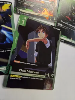 Gundam Deathscythe GD01 025 LR Gundam Card Game - Newtype Rising - Image 3