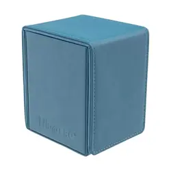 Ultra Pro Card Protection Vivid Alcove Flip Deck Box - Teal New - Image 2
