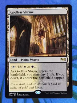 Godless Shrine - Ravnica Allegiance #248/259 MTG Magic The Gathering - Image 1