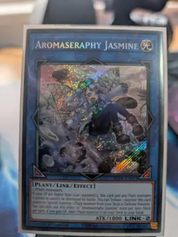 YuGiOh! Aromaseraphy Jasmine BLTR-EN093 Secret Rare 1st Ed - Image 1