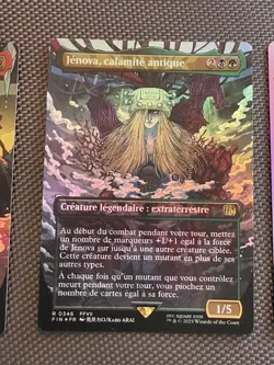 Mtg FIN Final Fantasy - Jenova , Ancient Calamity Antique FR - Foil- NM French - Image 1