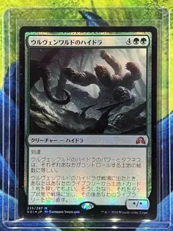 MTG Ulvenwald Hydra Shadows over Innistrad Japanese Near Mint Foil - Image 1