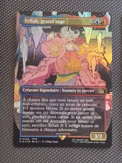 Mtg FIN Final Fantasy - Tellah, Great Sage Grand FR - Foil- NM French - Image 1