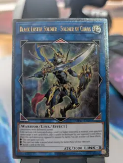 YuGiOh! Black Luster Soldier - Soldier of Chaos OP17-EN003 Ultimate Rare - Image 1