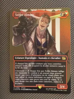 Mtg FIN Final Fantasy - Seifer Almasy FR- Foil-NM French - Image 1