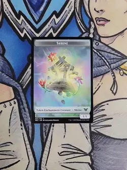 1x Shrine Token - NM/M NEC MTG Magic - Image 1