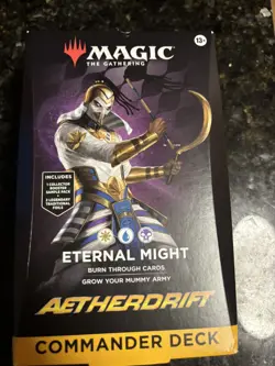 MTG - Eternal Might Aetherdrift Commander Deck - *NEW SEALED* - Image 1