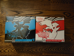 Pokemon Scarlet Violet Black Bolt and White Flare ETB Combo - Image 1