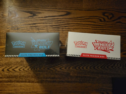 Pokemon Scarlet Violet Black Bolt and White Flare ETB Combo - Image 2