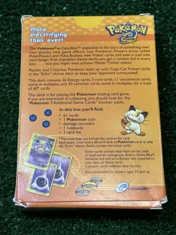 2002 Pokemon-e Expedition Base Set Echo Theme Deck Includes #94 Rev Foil NO COIN - Image 5