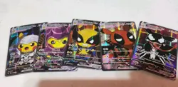Pokemon Pikachu Cosplay Cards Including Venom Wolverine & Deadpool Pikachu Mint - Image 1