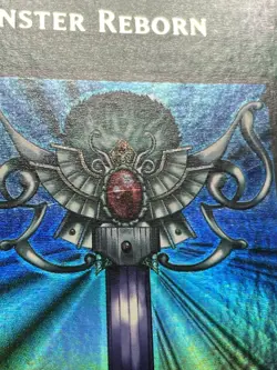 Yugioh Monster Reborn LOB-118 1st Edition North American Wavy Lower Name - Image 3