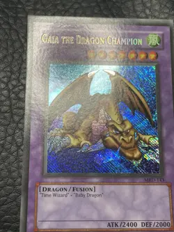 Yugioh Thousand Dragon Gaia The Dragon Champion MRD-143 Misprint Error NFC 1/48 - Image 3