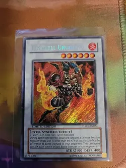 Yugioh 1x Flamvell Uruquizas HA01-EN024 Hidden Arsenal Secret Rare Light Play - Image 1