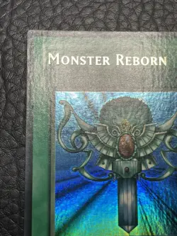 Yugioh Monster Reborn LOB-118 1st Edition North American Wavy Faded - Image 2
