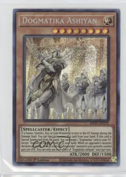 Dogmatika Ashiyan 1st Ed. YuGiOh Tin of Ancient Battles #MP21-EN172 o1h - Image 1