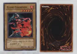 Flame Champion 1st Ed. YuGiOh Pharaoh's Servant #PSV-041 2002 wq8 - Image 3