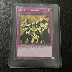 NM-Backup Soldier-PSV-EN028-Super Rare-Unlimited-25th Anniversary-YuGiOh TCG - Image 1