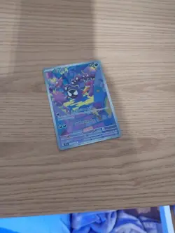 NM Gastly 177/162 Temporal Forces Illustration Rare Holo Pokemon Card - Image 2