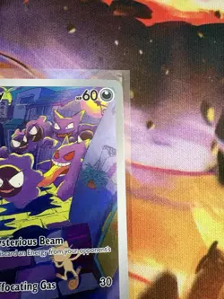 NM Gastly 177/162 Temporal Forces Illustration Rare Holo Pokemon Card - Image 3