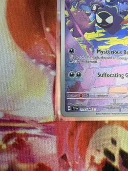 NM Gastly 177/162 Temporal Forces Illustration Rare Holo Pokemon Card - Image 5