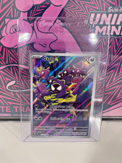 NM Gastly 177/162 Temporal Forces Illustration Rare Holo Pokemon Card - Image 1