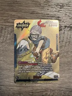 Bulma SB01-045 Gold Leader Dragon Ball Manga Booster Card Fusion World - Image 1