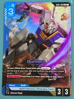 Gundam Card Game - Newtype Rising GD01-001 LR - Gundam - Image 1
